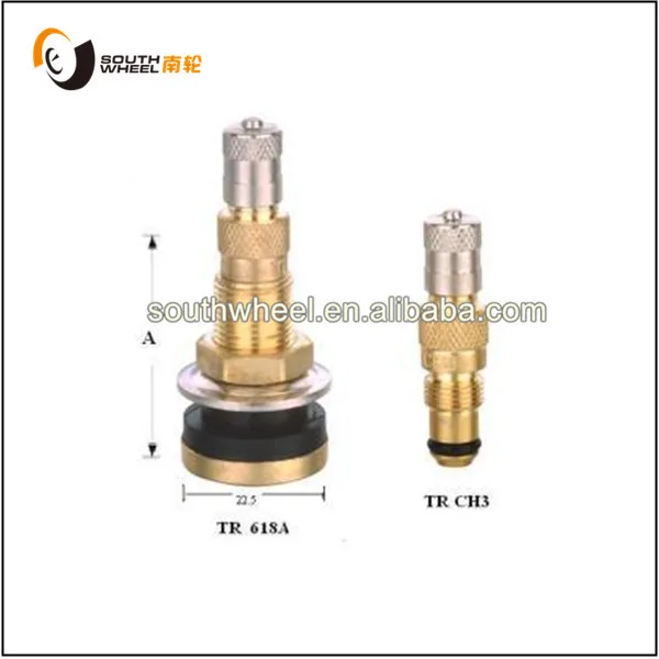 TR618A Tubeless Metal Clamp-in tire Valves