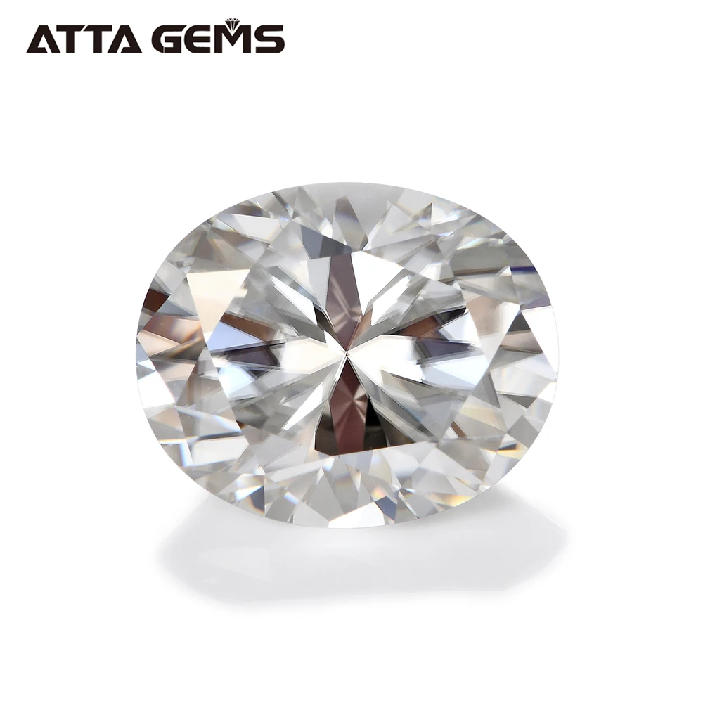 Оптовая продажа бесцветный белый овальный бриллиант 2 карата VVS