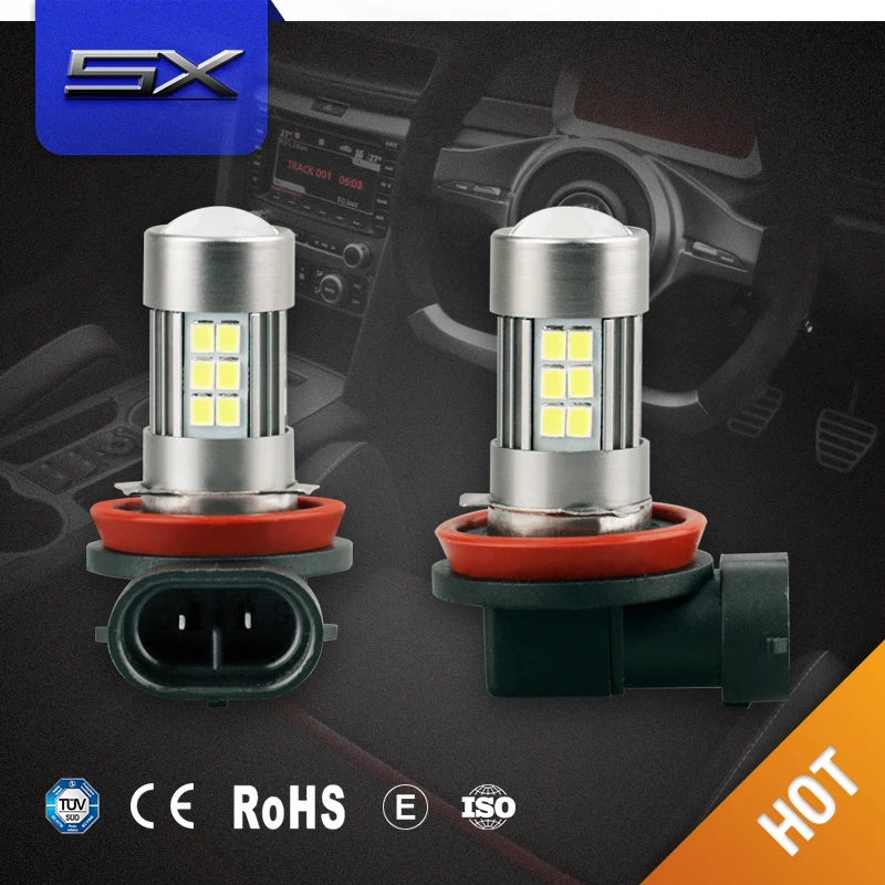 Горячие! Высокой мощности из светодиодов авто лампочки 9005 hb3 9006 fh1 h3 h8 h11 h7 h4 880 881 противотуманные фары 10 Вт COB