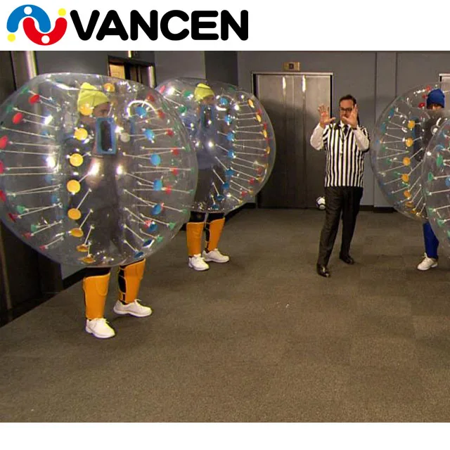  Продажа дешевых гигантских спортивных игр Vancen с сертификатом CE надувная трава в горошек для взрослых и