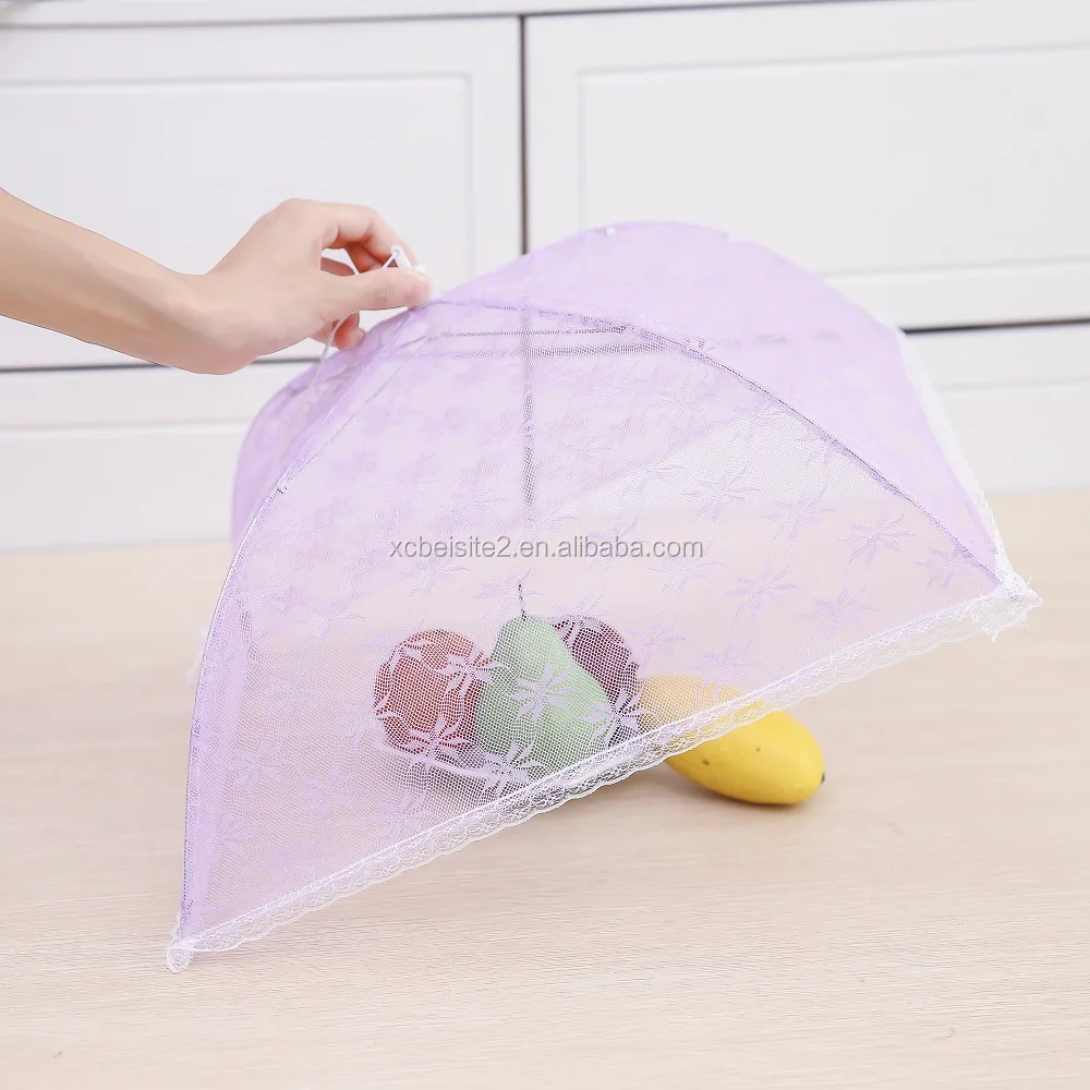Plastic mesh food cover Material polyester food tent cover