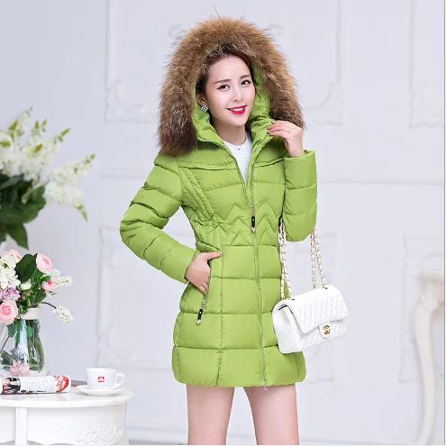2022 Hot Selling Midi Pattern Women Winter Coats Lady Thick Jacket Warm Clothing Girl Down Jacket Wholesalers
