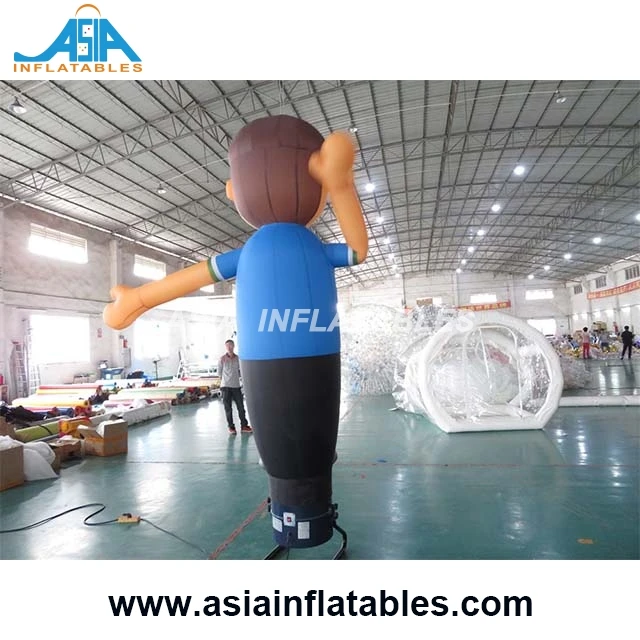Mini Inflatable Sky Air Dancer Dancing Man / Inflatable Wave Desktop Air Dancer / Human Air Dancer