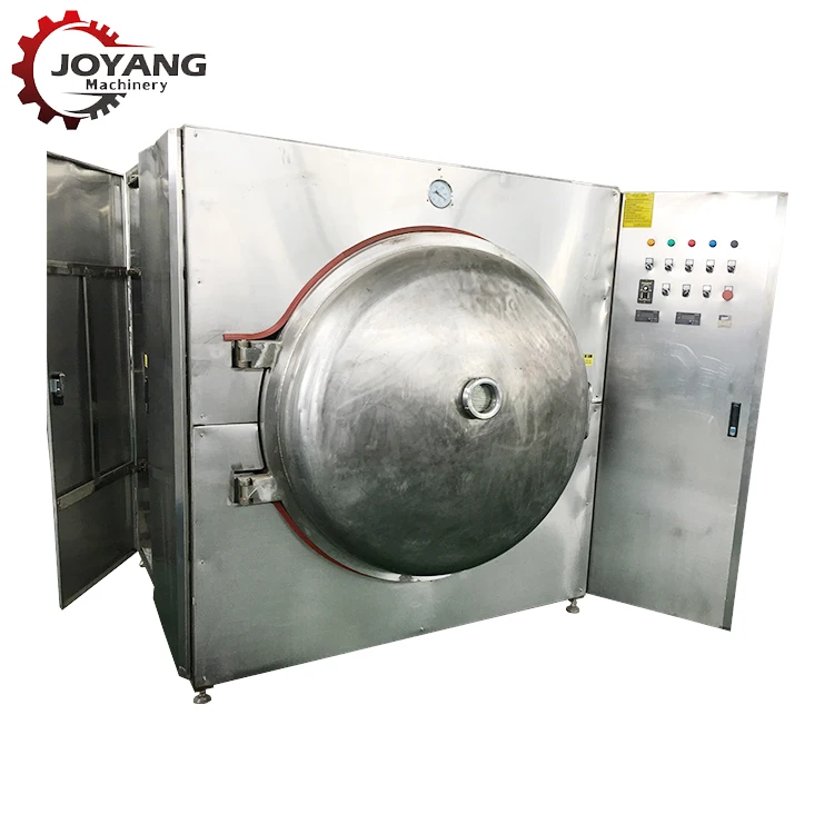 Safety Cabinet Industrial Microwave Vacuum Dryer Oven For Food Materials
