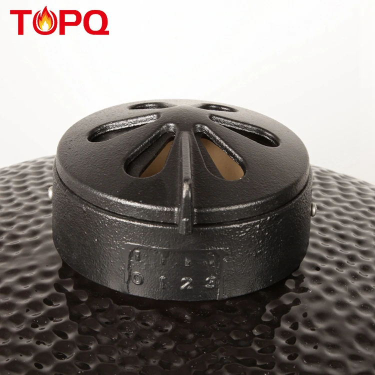 Topq Tandoor Clay Oven 23 Inch Barbecue Ceramic Grill