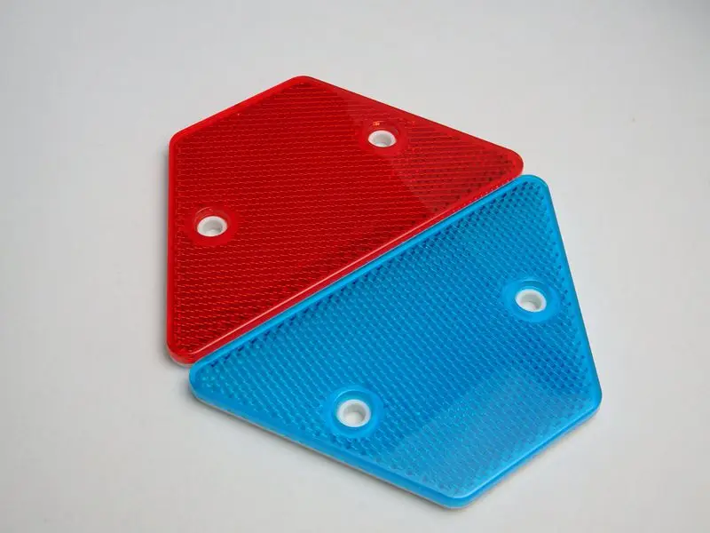 Highway guardrail reflector Road safety signs guardrail reflex reflectors