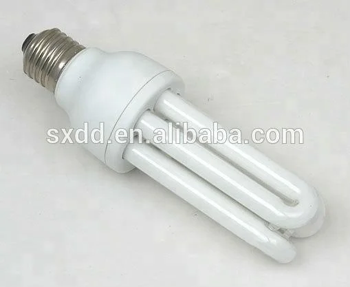 
China supplier energy saving lamp T4 12mm tube 3U 18W 20W 25W 30W E27 B22 2700K 6500K 