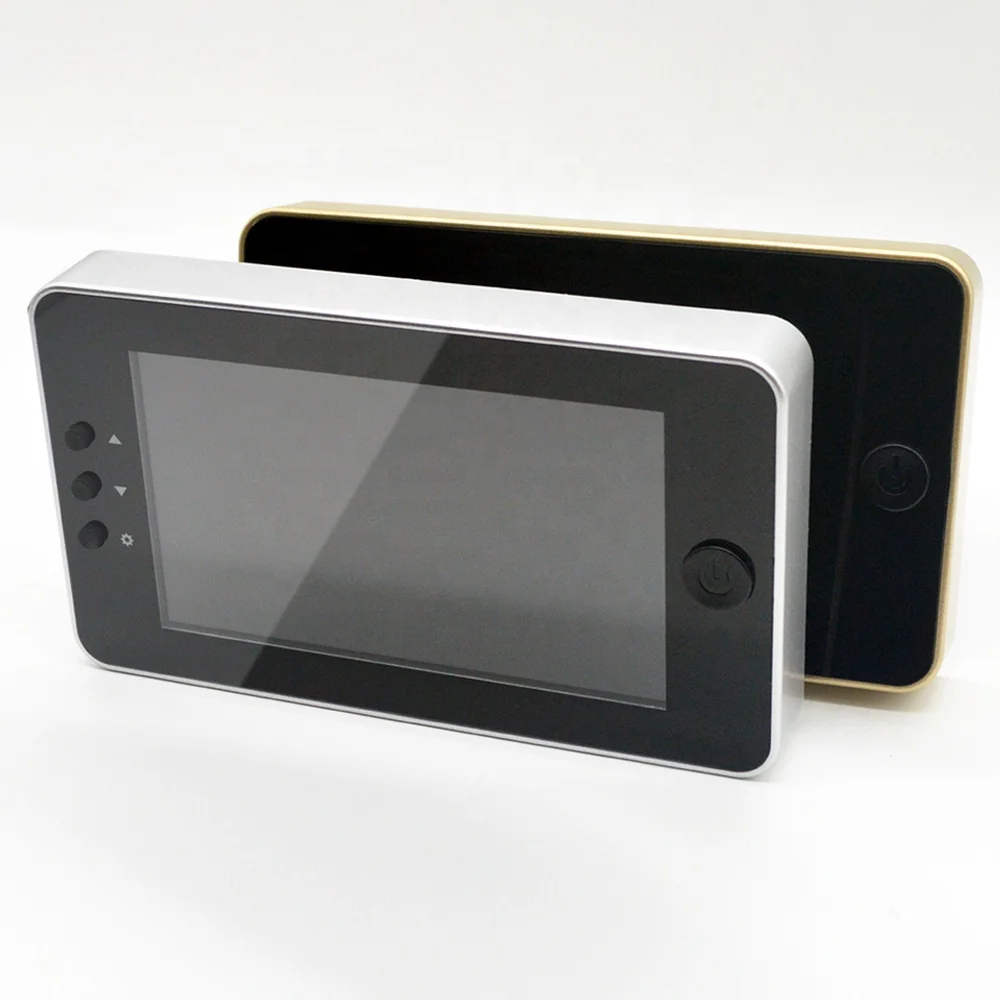 DIY mini high quality video peephole door camera viewer