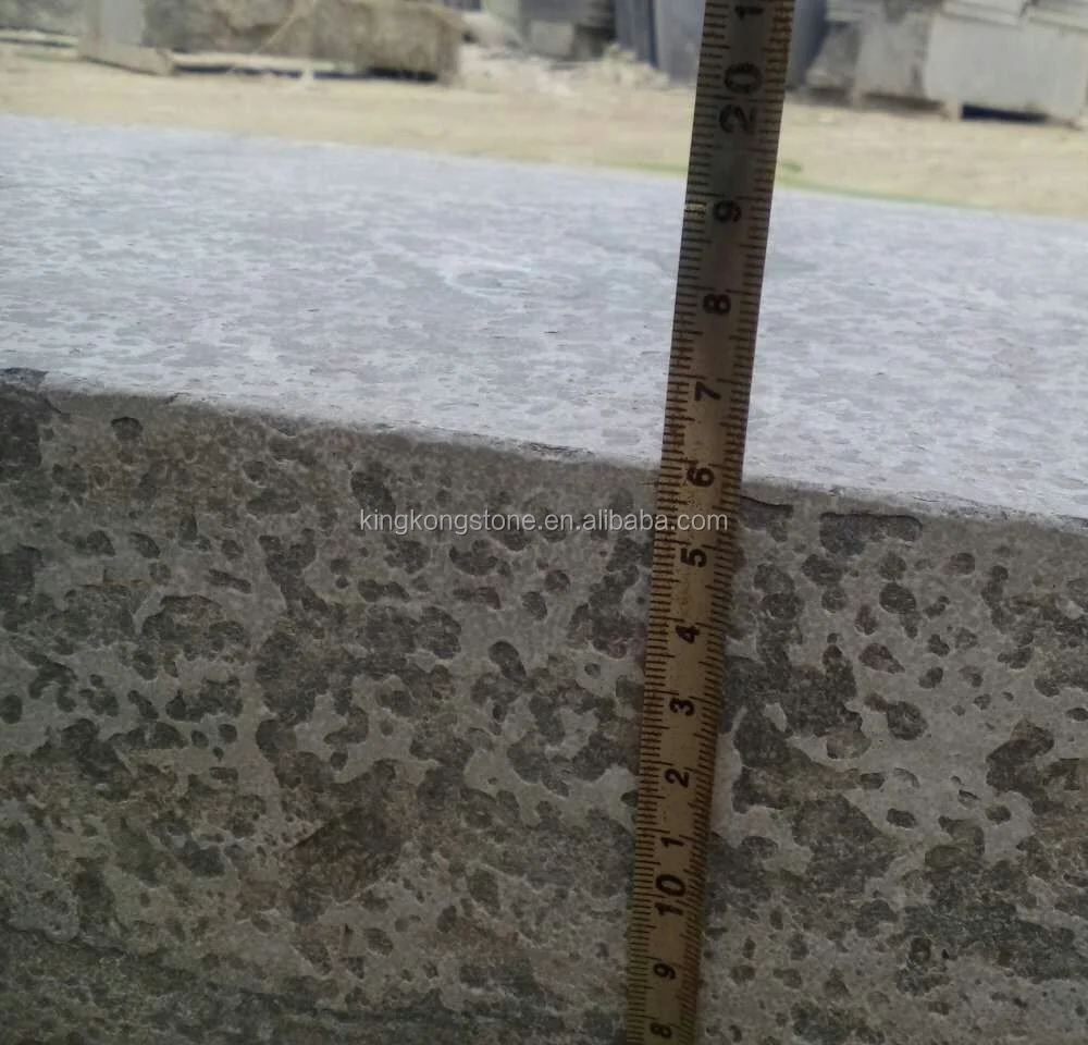 
Factory supply Chinese blue limestone stairs 16x30x100cm 