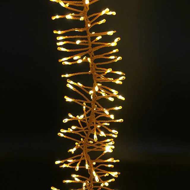 2M 400 LED Remote Controlled Firecracker Led String Lights waterproof Led Wedding Fairy String Lights