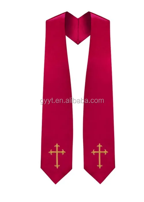 Professional embroidery holy stole religion stoles for christmas church