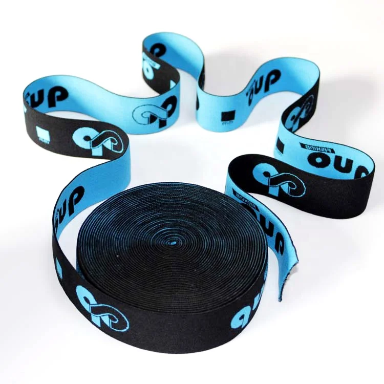 Nylon custom jacquard elastic band for boxer waistband