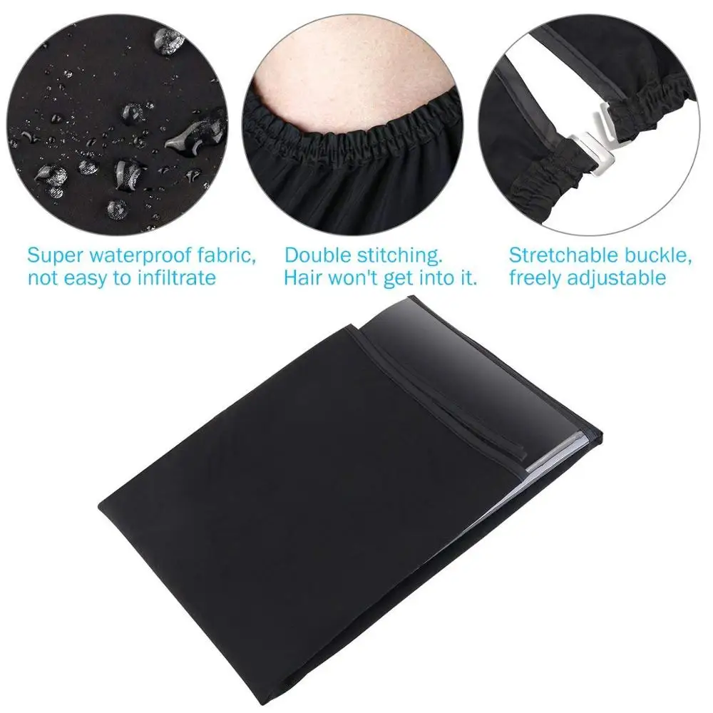 Hair Cutting Cape Pro Salon Hairdressing Hairdresser Cloth Gown Barber Black Waterproof Hairdresser Apron Haircut capes