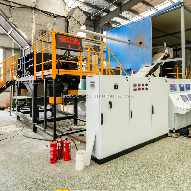 Waste electronics recycling machine For Fridge