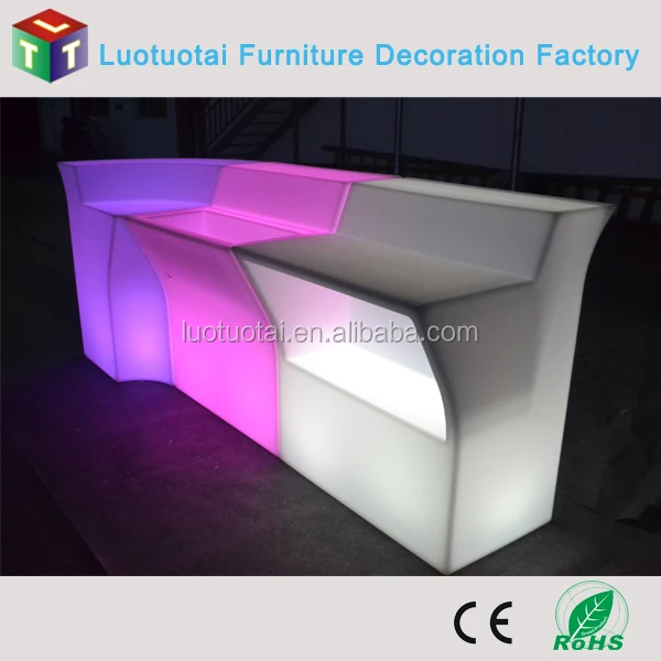 
led lighting bar counter /waterproof LED bar/plastic bar counter 