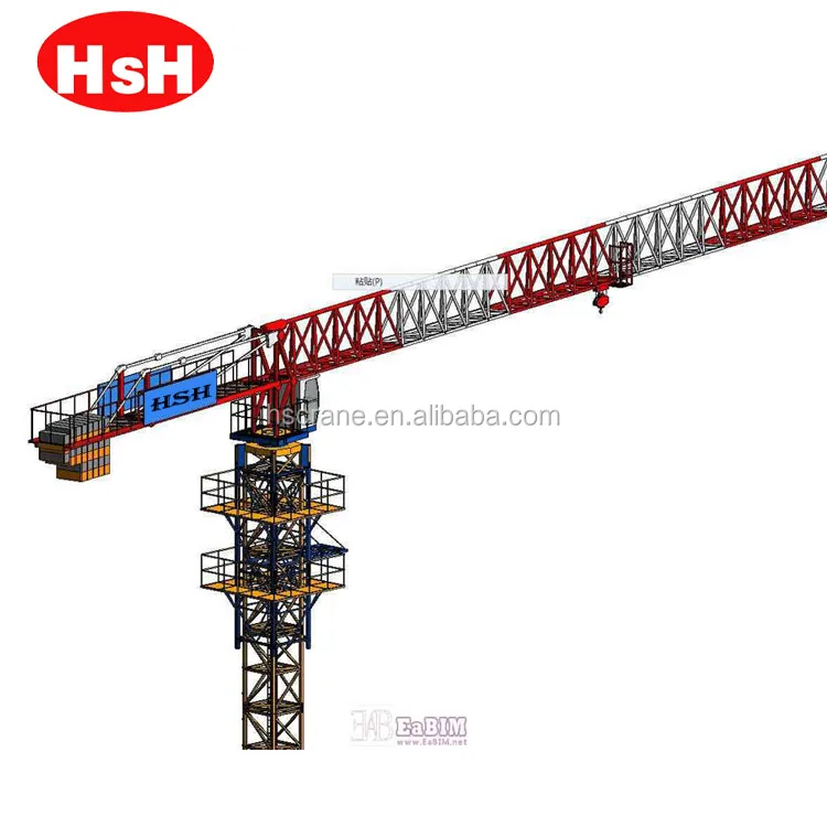 Башенный кран цена QTP7022-12T длина стрелы 70 м 1,6 t самомонтирующийся башенный кран Малайзия