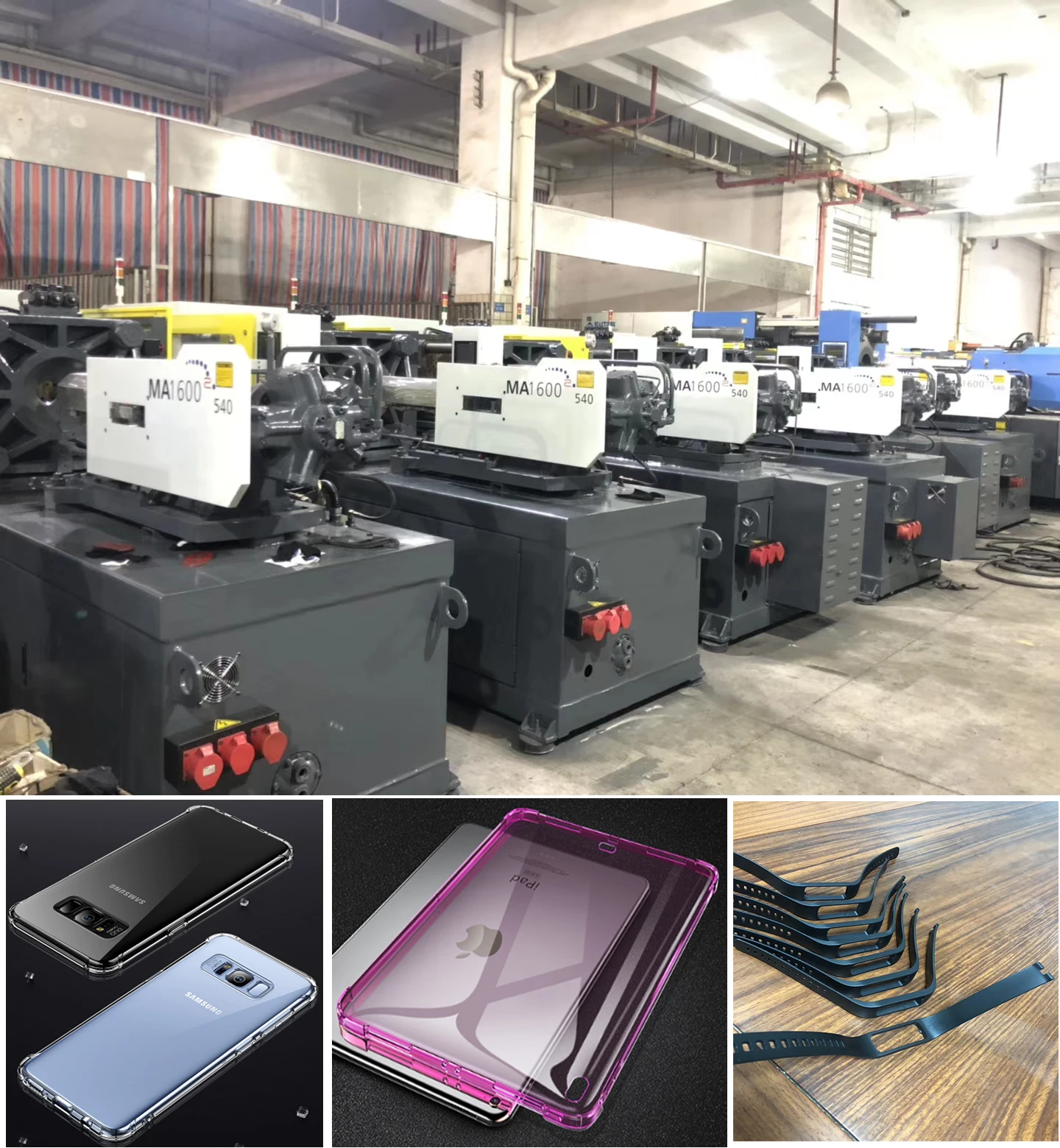 Cell phone case plastic injection molding machine USED injection machine