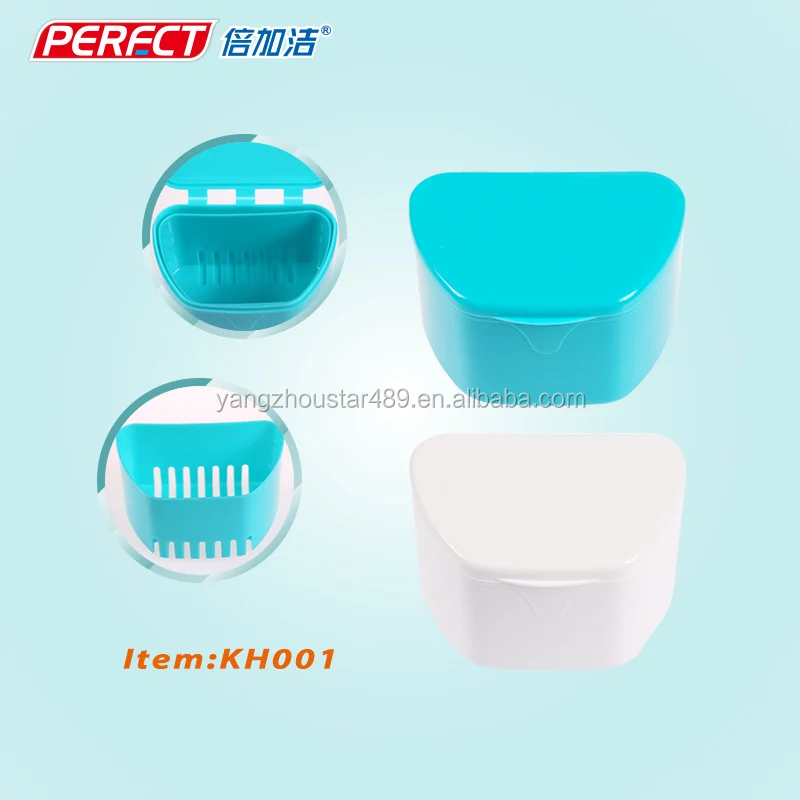 Oral Care Dental Toothbrush Box Adult for Denture Bath