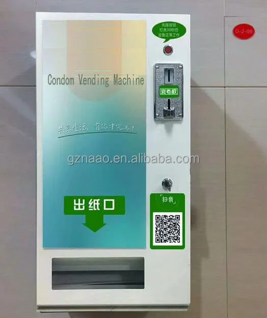 
Coin operated condom vending machine 
