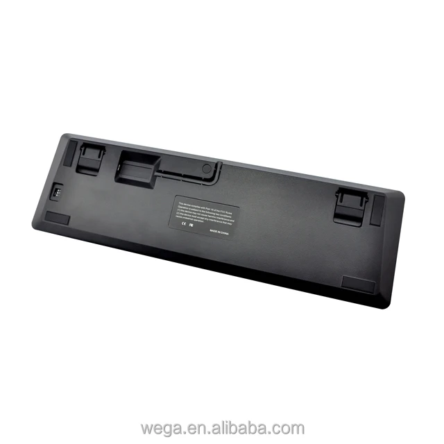 LED blue switches n keys anti ghost rollover detachable cable floating keys wired wireless mechanical keyboard