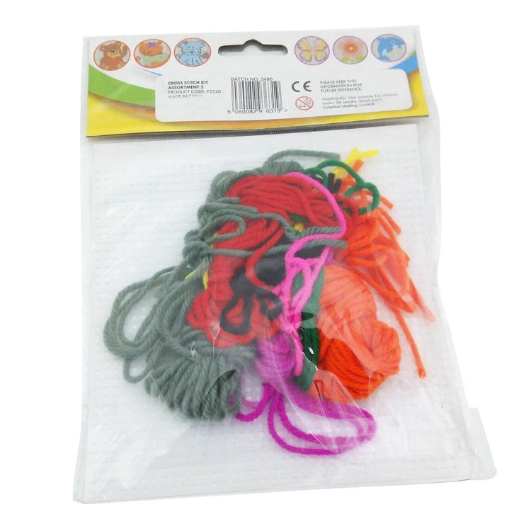 Hot Sale Promotional Craft Set Children DIY Set Cross Stitch Kit