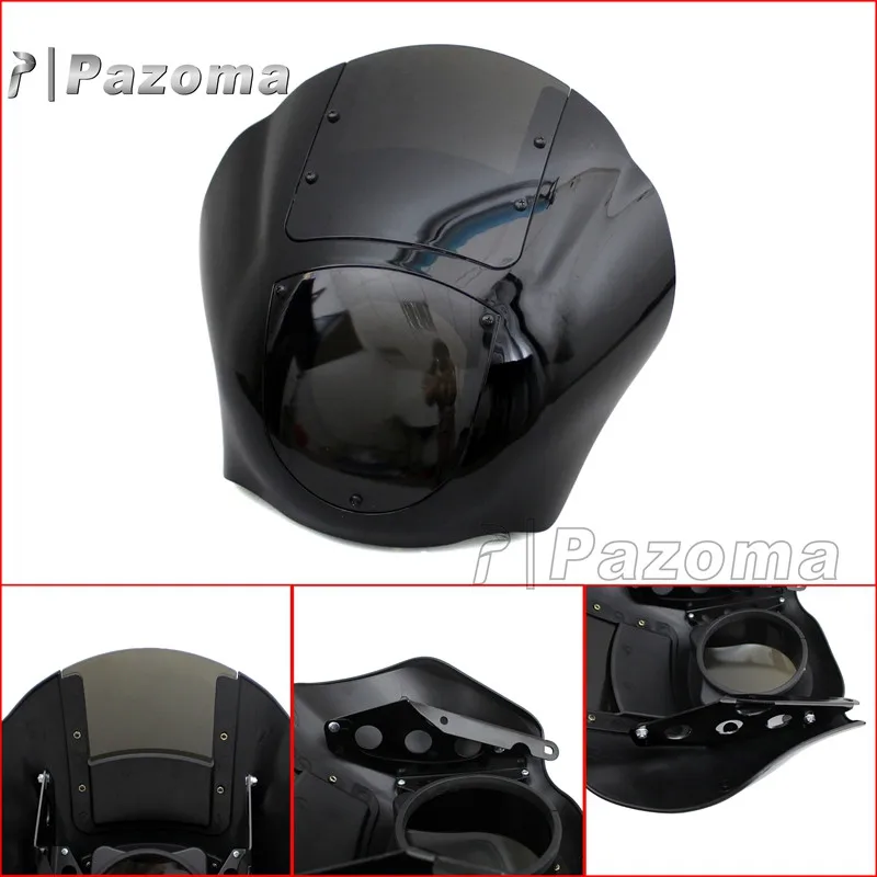 Обтекатель фары мотоцикла с ветровым стеклом для Harley Davidson Iron 883 XL883N FXR Dyna