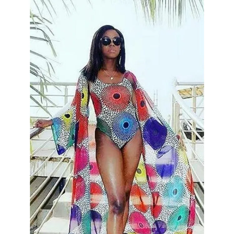 Queency Custom Digital Print Silk Chiffon Fabric Wholesale African Print Satin Silk Fabric