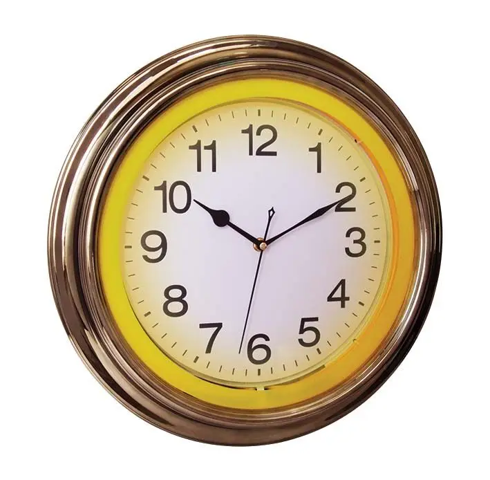 Декоративные Неоновые Настенные часы/светодиодные настенные