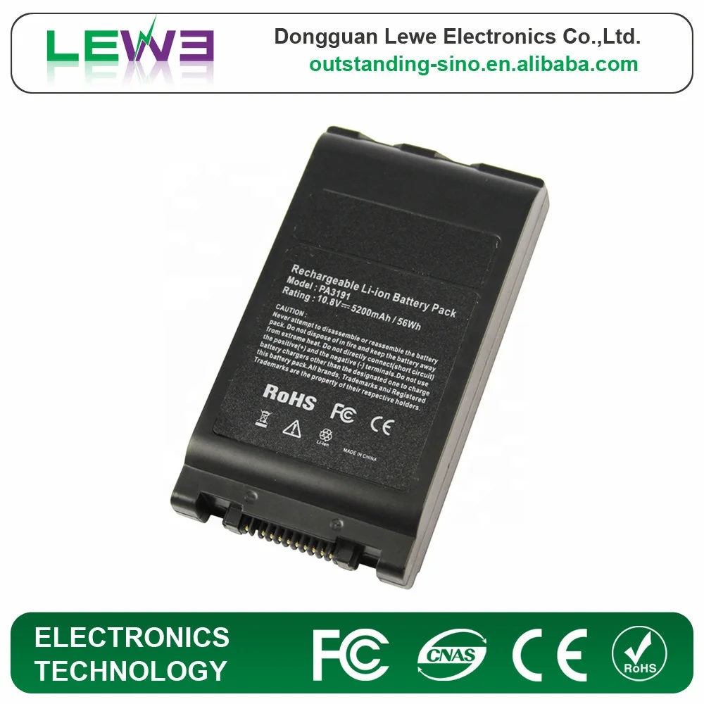 OEM Rechargeable Laptop battery for Toshiba PA3128U-1BRS PA3191U-1BAS PA3084U-1BRS PA3176U-1BAS Portege M200 M400 M405 Series