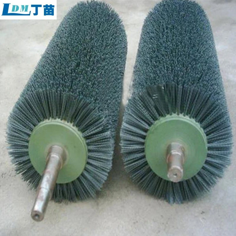 Tianzhu Long Operating Life Abrasive Wire Industrial Roller Brush For Polishing
