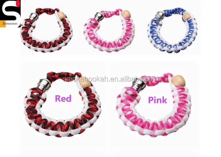 Smokehookah bracelet smoking pipe for sneak a toke discreet click n vape