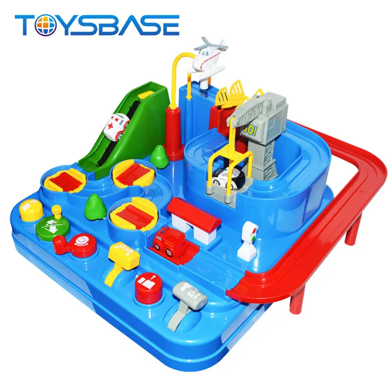 New Products Kids Play Slot Car Set Plastic Fast Track Toys