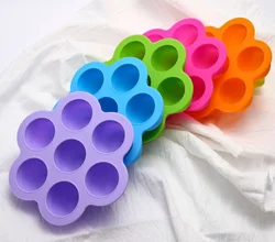 2019Amazon hot pot accessories set with Silicone egg bites molds and Steamer rack with silicon handle with 2 bonus silicon spoon