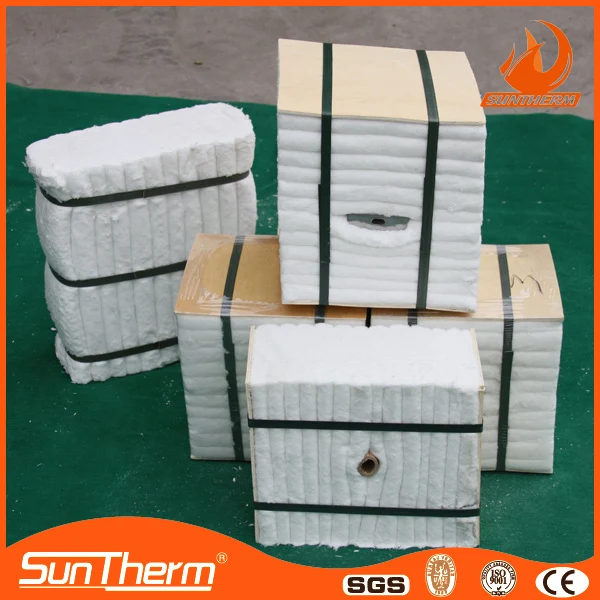 дешевое тепло изоляционного материала огнеупорного волокна модуль