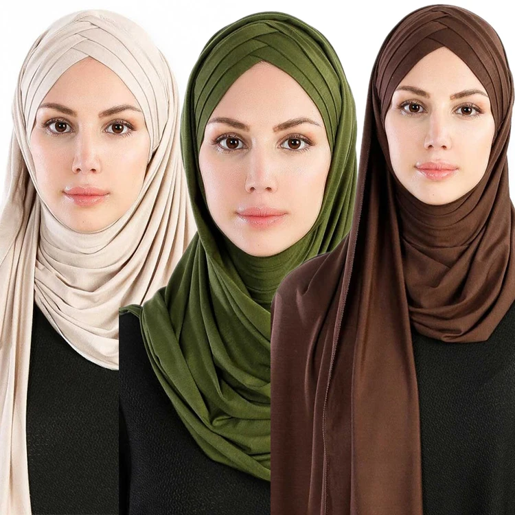 New arrival fashion muslim girl hijab style quality arab scarf