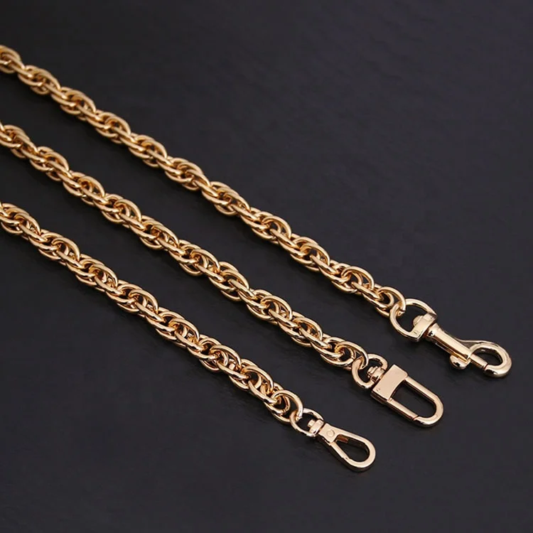 Fashion Handbag Strap Chains For Bag Metal Shoulder Strap