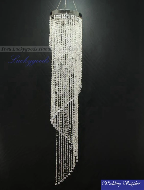 LDJ347 cheap decorative hanging acrylic chandelier for sale