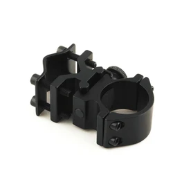 Universal  25.4mm Scope Ring Mount Flashlight Optic Sight  Mount  Adapter For 20mm