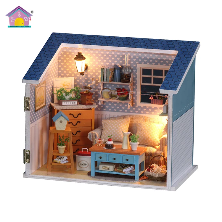 Необработанные кукольный домик дизайн, миниатюрный кукольный домик мебель современная планы