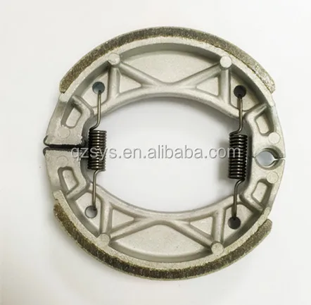 Non asbestos professional supplier motorcycle brake shoe ZY125/motor cycle parts (60682719145)