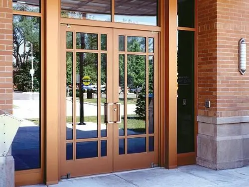 French aluminum glass windows and doors commercial doors door with double glass