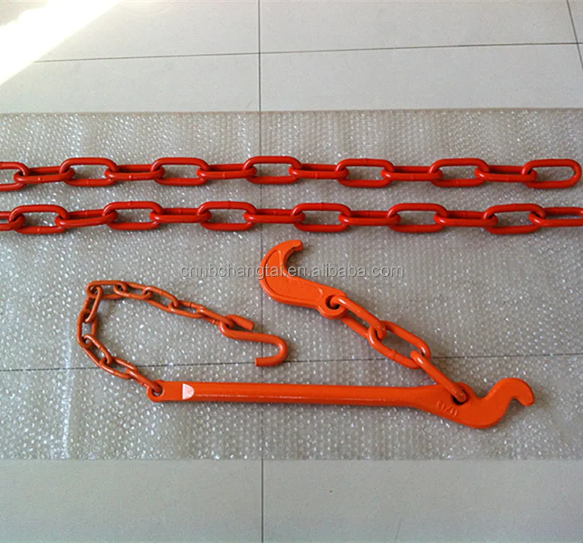 
G80 lashing chain for marine ship ,transport chain 