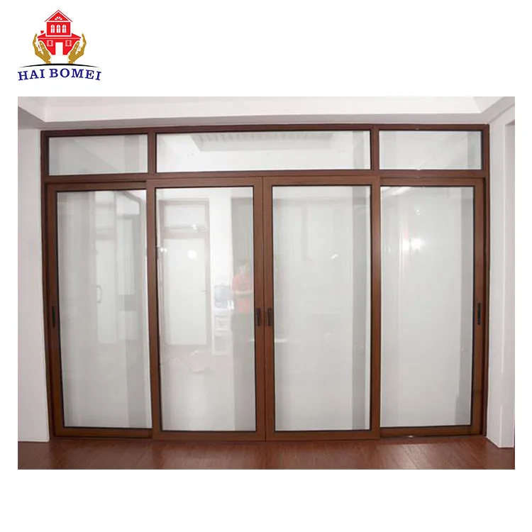 new styles pulley aluminium sliding wardrobe door aluminum hanging glass sliding door