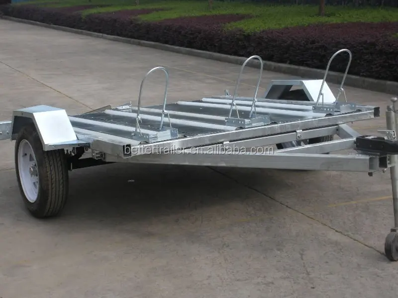 loading bikes,motorbikes, small folding motorcycle trailer