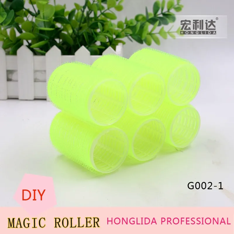 China low price magic professional plastic hair roller