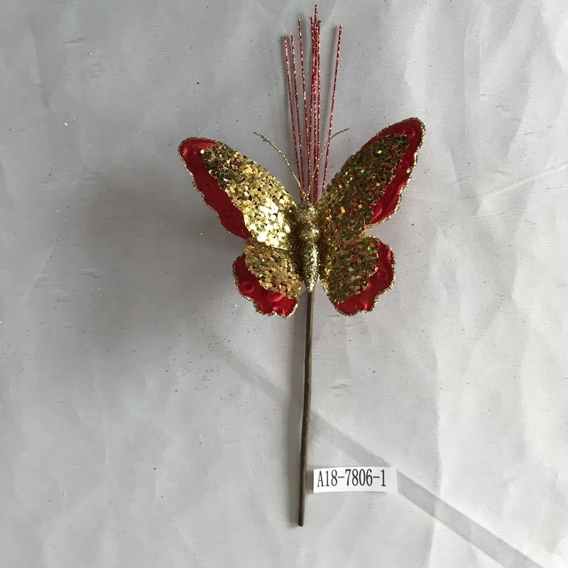 handmade artificial butterfly for Christmas