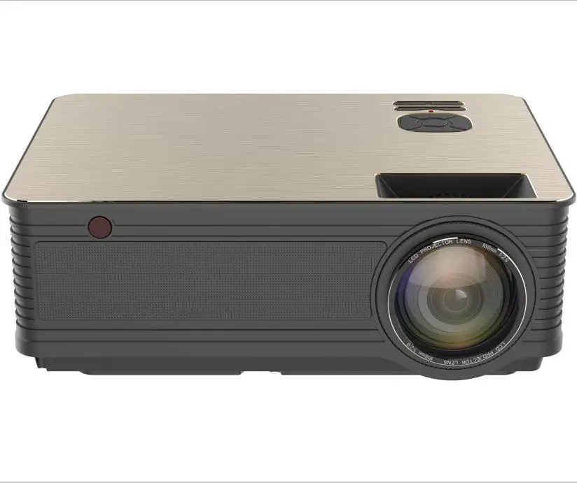 2019 HTP  HD  LCD projector, with android system,  Wirelessly connect smart phone