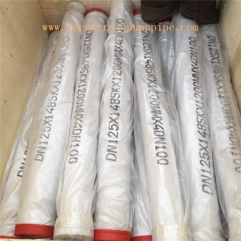 PM and Schwing wear-resisting concrete pump pipe and spare parts used in construction work