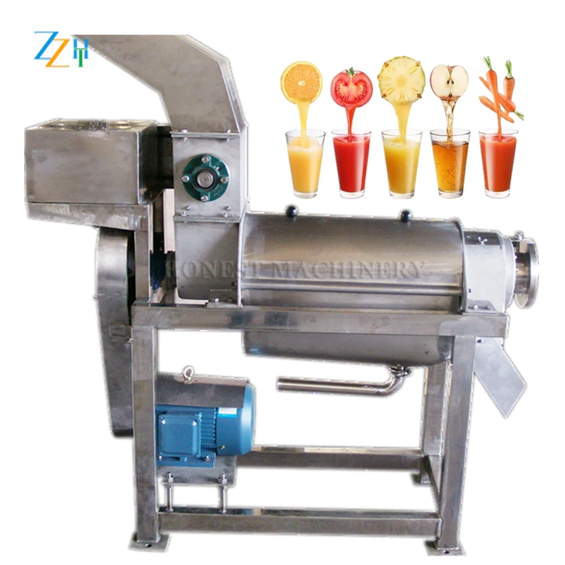 Competitive Industrial Juice Extractor Machine With Crusher / Cold Press Juice Machine