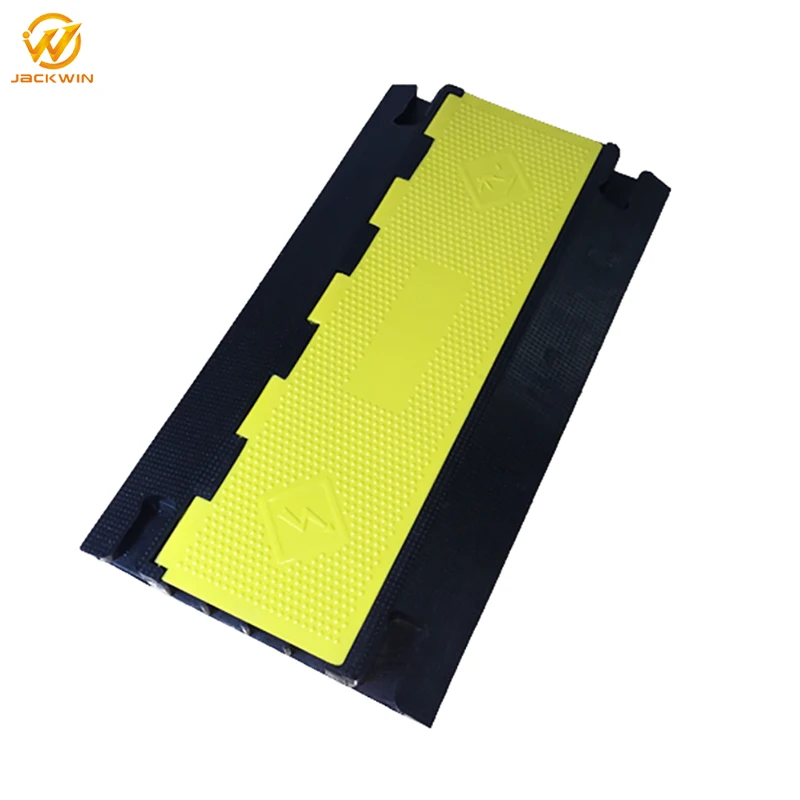 Durable Cable Ramp Protective Cover Heavy Duty Drop Over Hose & Cable Track Protector